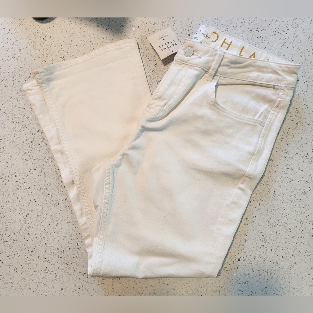 Kate Spade Broome Street Kick Flare Jeans